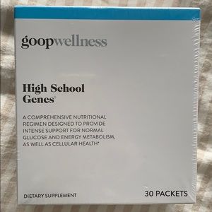 GOOP wellness: high school genes